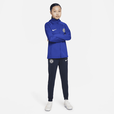 puzzel Onderzoek modus Chelsea FC Strike Nike knit voetbaltrainingspak met Dri-FIT voor kids. Nike  NL