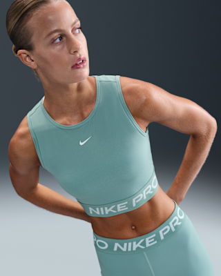 Женские  Nike Pro Dri-FIT Cropped Tank Top