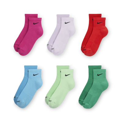 Nike Everyday Plus Cushioned Training Ankle Socks (6 Pairs). Nike.com