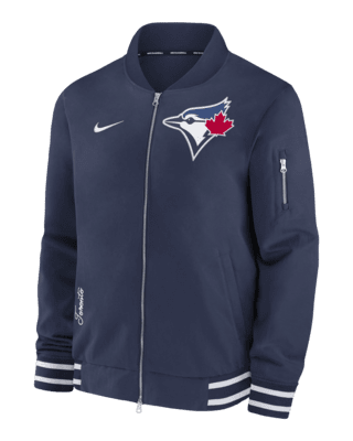 Мужская куртка Toronto Blue Jays Authentic Collection Nike MLB Full-Zip Bomber