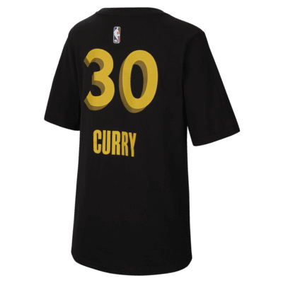 Stephen Curry Golden State Warriors City Edition Camiseta Nike de la NBA - Niño