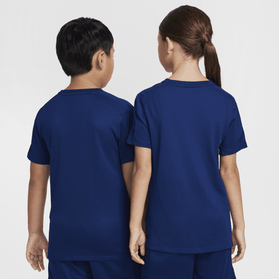 CR7 Academy23 voetbaltop met Dri-FIT voor kids