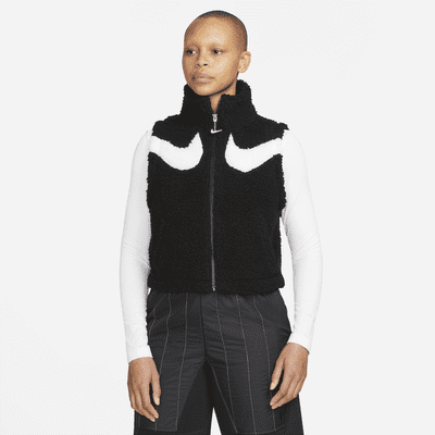 nike gilet womens black