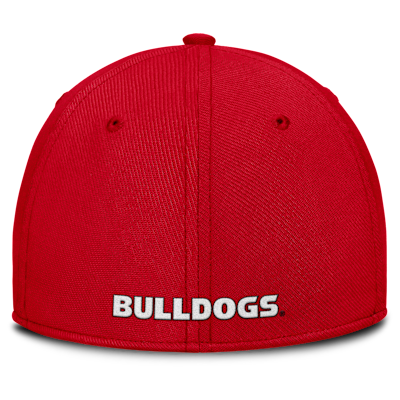 Gorra universitaria Nike Dri-FIT para hombre Georgia On-Field Rise Swoosh