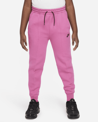 Подростковые спортивные штаны Nike Sportswear Tech Fleece Big Kids' (Girls') Joggers (Extended Size)