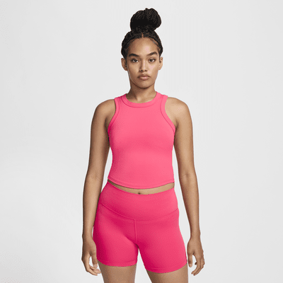 Nike One Fitted Women's Dri-FIT Cropped Tank Top