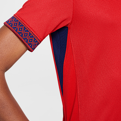 Norway 2025 Stadium Home (kvindehold) Nike Dri-FIT Replica-fodboldspillertrøje til større børn