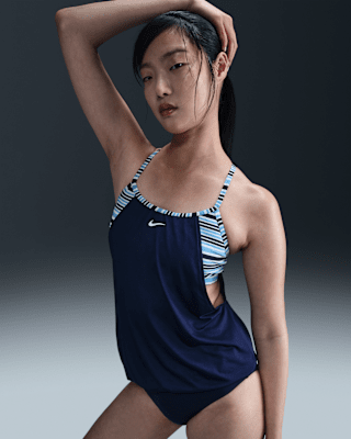 Женские  Nike Swim Layered Tankini