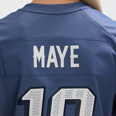 Drake Maye New England Patriots Rivalries Collection Women’s Nike NFL Game Jersey