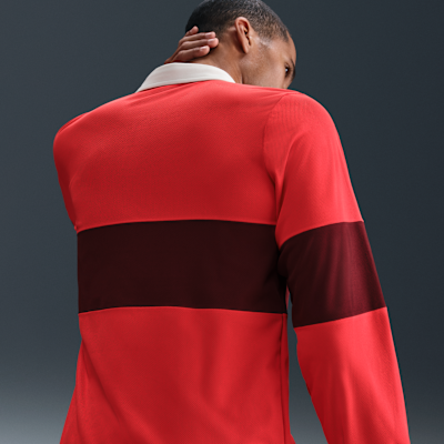 NikeCourt Slam Men's Dri-FIT ADV Long-Sleeve Tennis Polo