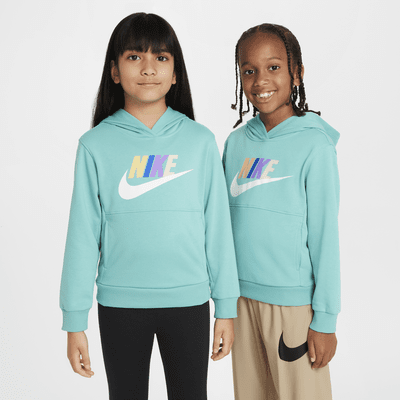 Sudadera con gorro para niños talla pequeña Nike Sportswear Club French Terry Pullover