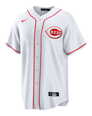 Мужские джерси Spencer Steer Cincinnati Reds Nike MLB Replica Jersey