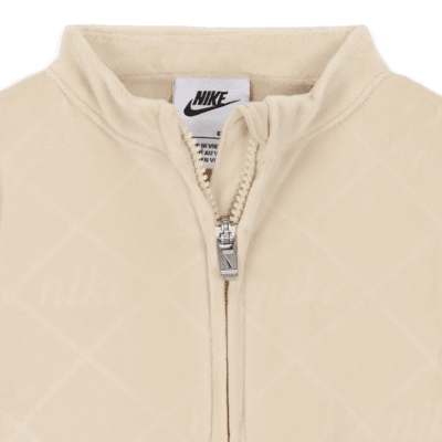 Nike Baby (0-9M) Cozy Monogram Coverall