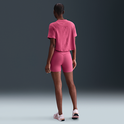 Nike One Relaxed Women's Dri-FIT Cropped Short-Sleeve Top