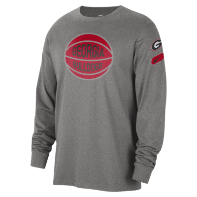 Georgia Fast Break Men's Nike College Long-Sleeve T-Shirt