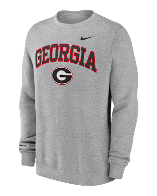 Мужские  Georgia Arch Nike College Pullover Crew