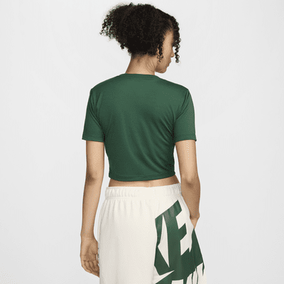 Playera slim cropped para mujer Nike Sportswear Essential