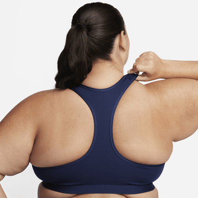 Bra deportivo con almohadillas para mujer (talla grande) Nike Swoosh Medium Support