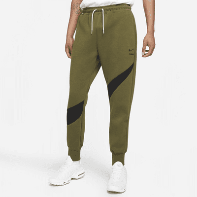 nike tech fleece heren broek groen