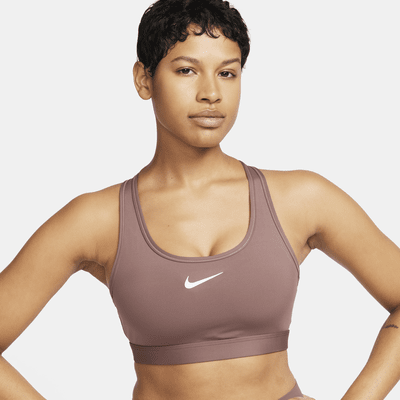 Brassière de sport rembourrée Nike Swoosh Medium Support pour femme