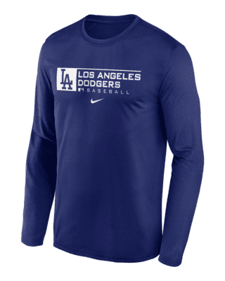Nike Black Los Angeles Dodgers New Legend Logo T-shirt