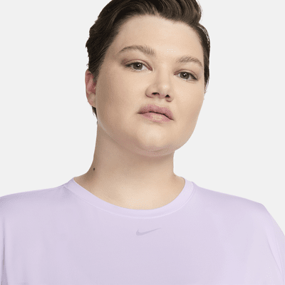 Nike One Classic Women's Dri-FIT Short-Sleeve Top (Plus Size)