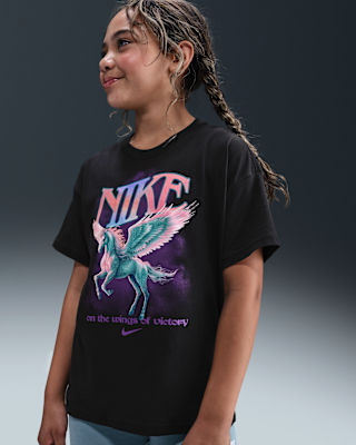 Детская футболка Nike Sportswear Big Kids' (Girls')