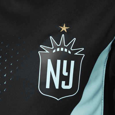 Jersey Nike Dri-FIT de la NWSL tipo réplica para niños talla grande NJ/NY Gotham FC 2024 Stadium Primary