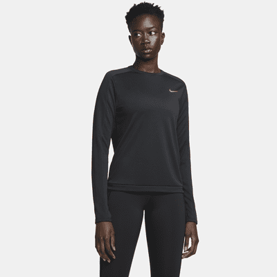Secréte Alarmerende kjole Nike Dri-FIT Women's Crew-Neck Running Top. Nike LU