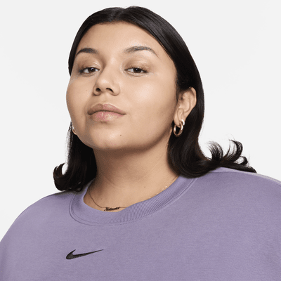 Nike Sportswear Phoenix Fleece Women's Oversized Crew-Neck Sweatshirt (Plus Size)