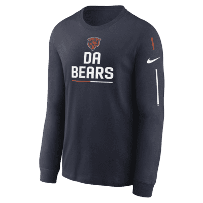 Nike Team Slogan (NFL Chicago Bears) Men's Long-Sleeve T-Shirt.