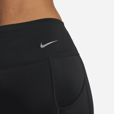 Nike Go Women's Firm-Support Mid-Rise 7/8 Leggings with Pockets