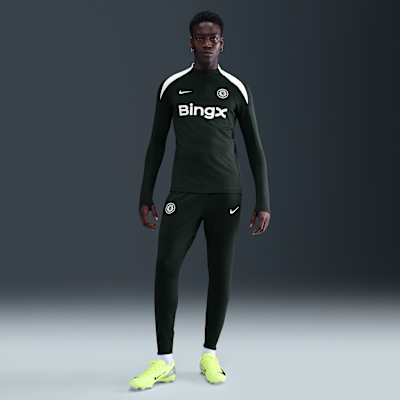 Haut d'entraînement de foot Nike Dri-FIT Chelsea FC Strike pour homme