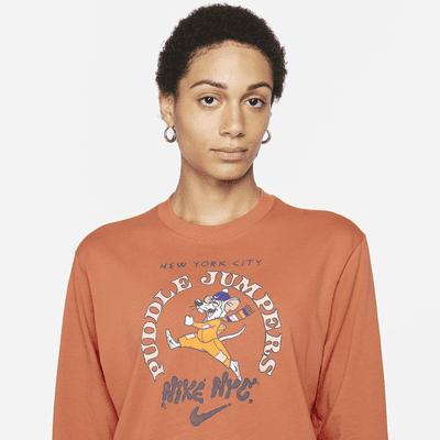 Playera de manga larga para mujer Nike Sportswear NYC