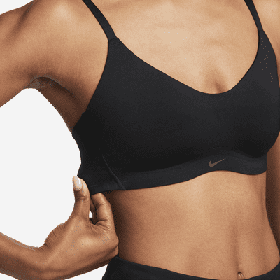 Brassière de sport rembourrée à maintien léger Nike Alate Minimalist pour Femme