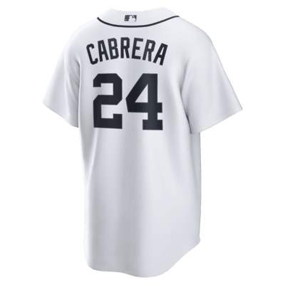 MLB Detroit Tigers (Miguel Cabrera) Men's Replica Baseball Jersey