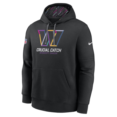 Sudadera con gorro sin cierre Nike de la NFL para hombre Washington Commanders Crucial Catch Club