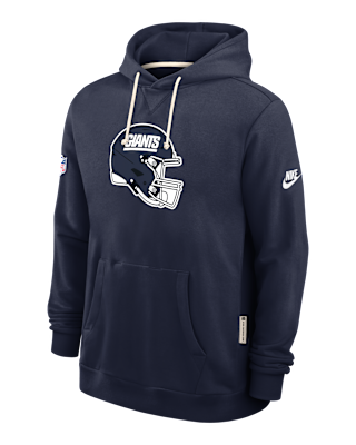 Мужское худи New York Giants Sideline Alt Nike Dri-FIT NFL Pullover Hoodie
