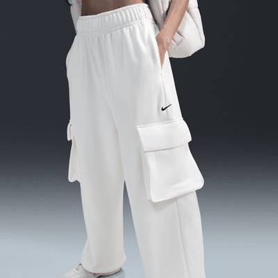 Nike Sportswear Women's Low-Rise Oversized French Open-Hem Terry Pants