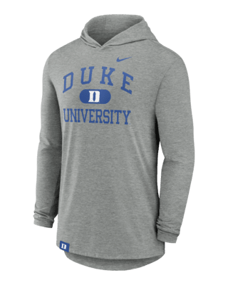 Мужская футболка Duke Blue Devils Blitz Nike Dri-FIT College Long-Sleeve Hooded