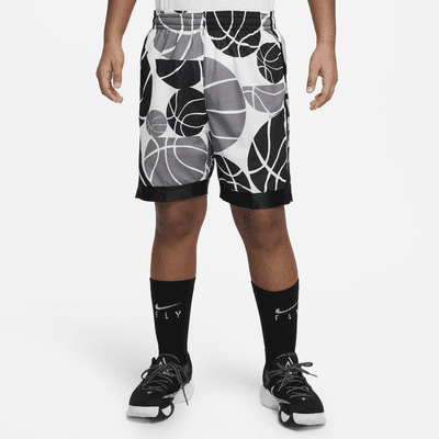 Nike Dri-FIT Elite Big Kids' (Boys') Printed Basketball Shorts (Extended Size)