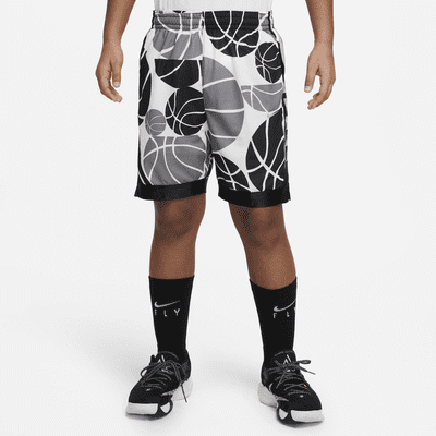 Nike Dri-FIT Elite Big Kids' (Boys') Printed Basketball Shorts ...