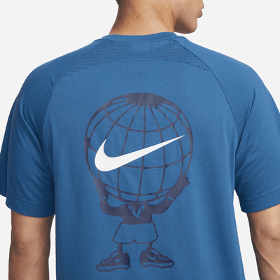 Football's turning the line, nike, male top with a short sleeve