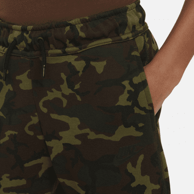 Nike Sportswear Tech Fleece Big Kids' (Boys') Camo Joggers