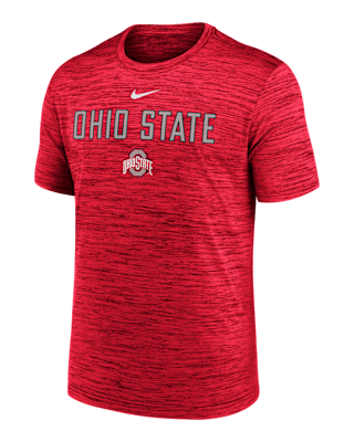 Мужская футболка Ohio State Sideline Velocity Nike Dri-FIT College