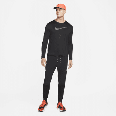 Nike Dri-FIT ADV AeroSwift Men's Racing Pants, Black/White, Small :  : Clothing, Shoes & Accessories