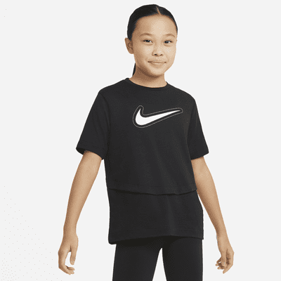 Nike Dri-FIT Trophy Big Kids' (Girls') Short-Sleeve Training Top