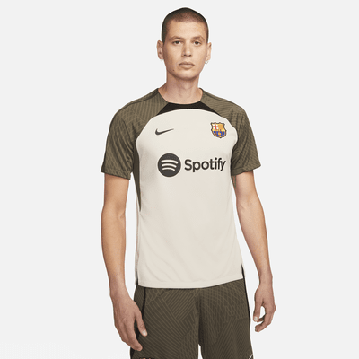 Camiseta de fútbol sin mangas de tejido Knit Nike Dri-FIT para hombre del FC  Barcelona Strike.