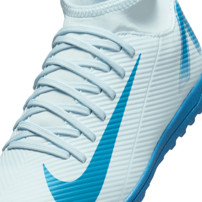 Nike Jr. Mercurial Superfly 10 Club TF Yüksek Bilekli Küçük/Genç Çocuk Kramponu