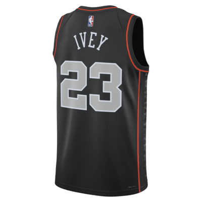 Jersey Nike Dri-FIT Swingman de la NBA Jaden Ivey Detroit Pistons City Edition 2023/24 para hombre